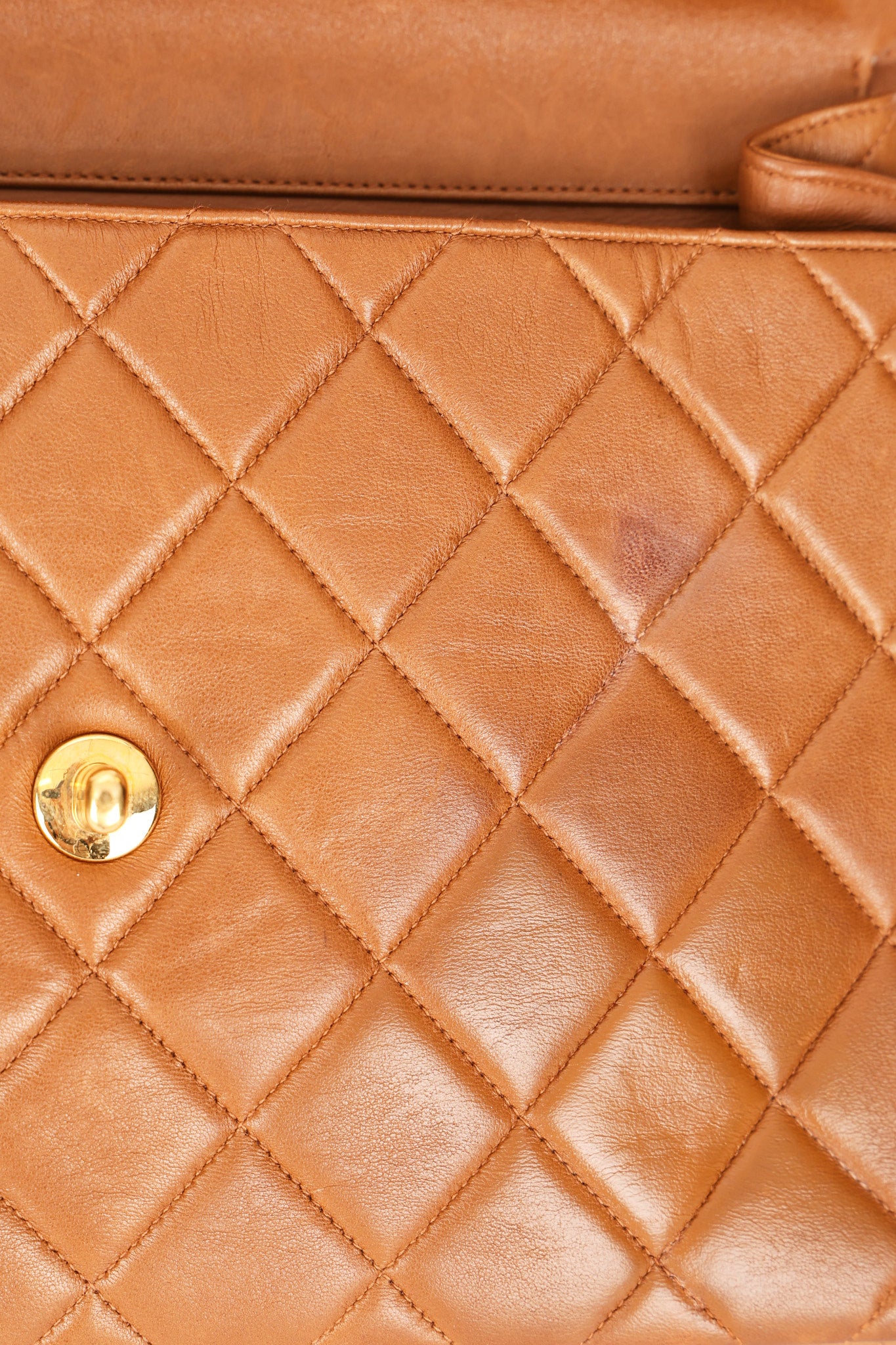 Chanel Jumbo Double Sided Classic Flap Brown Lambskin 24K GP