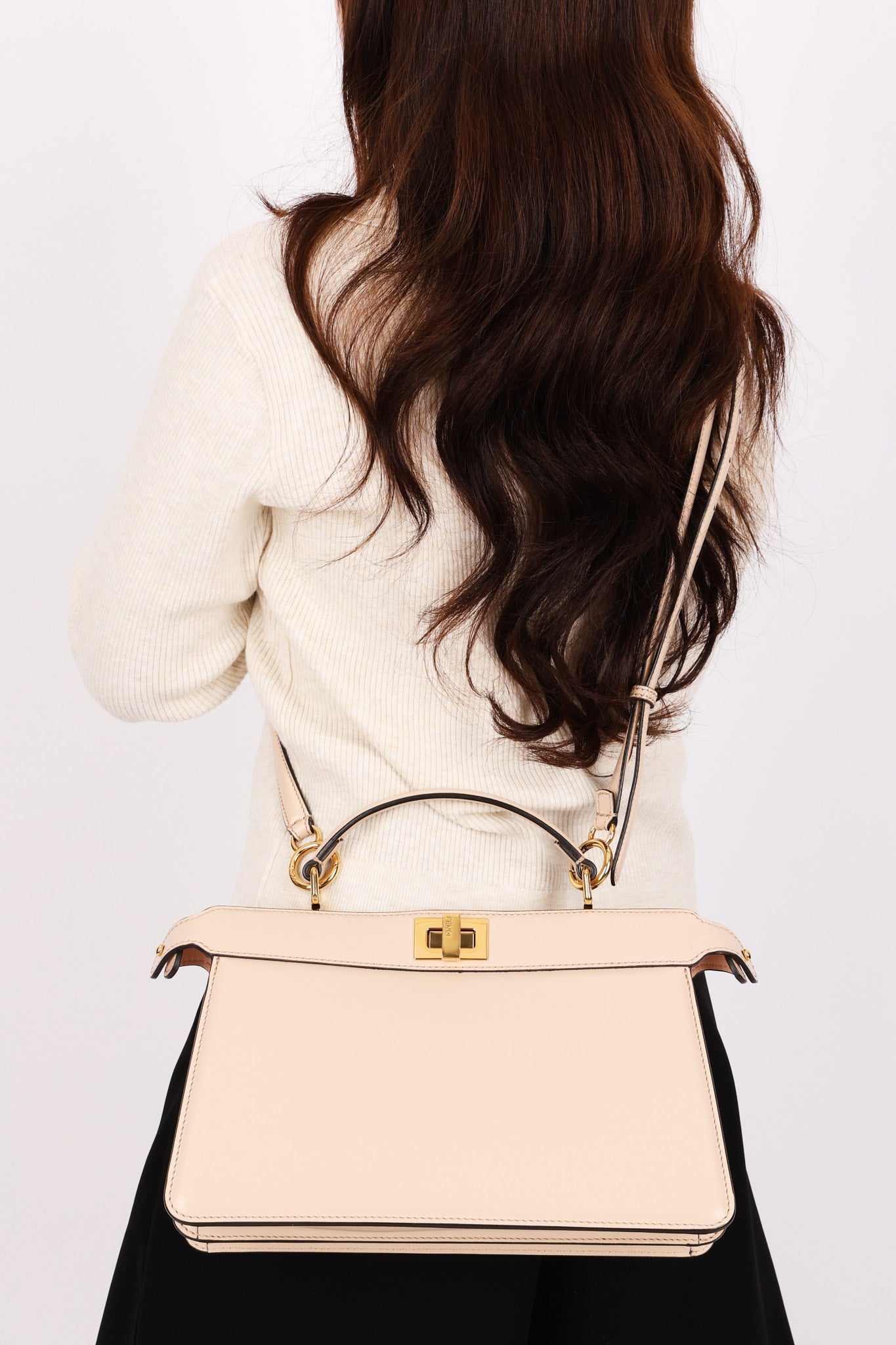 Fendi Medium Peekaboo ISeeU Shoulder Bag