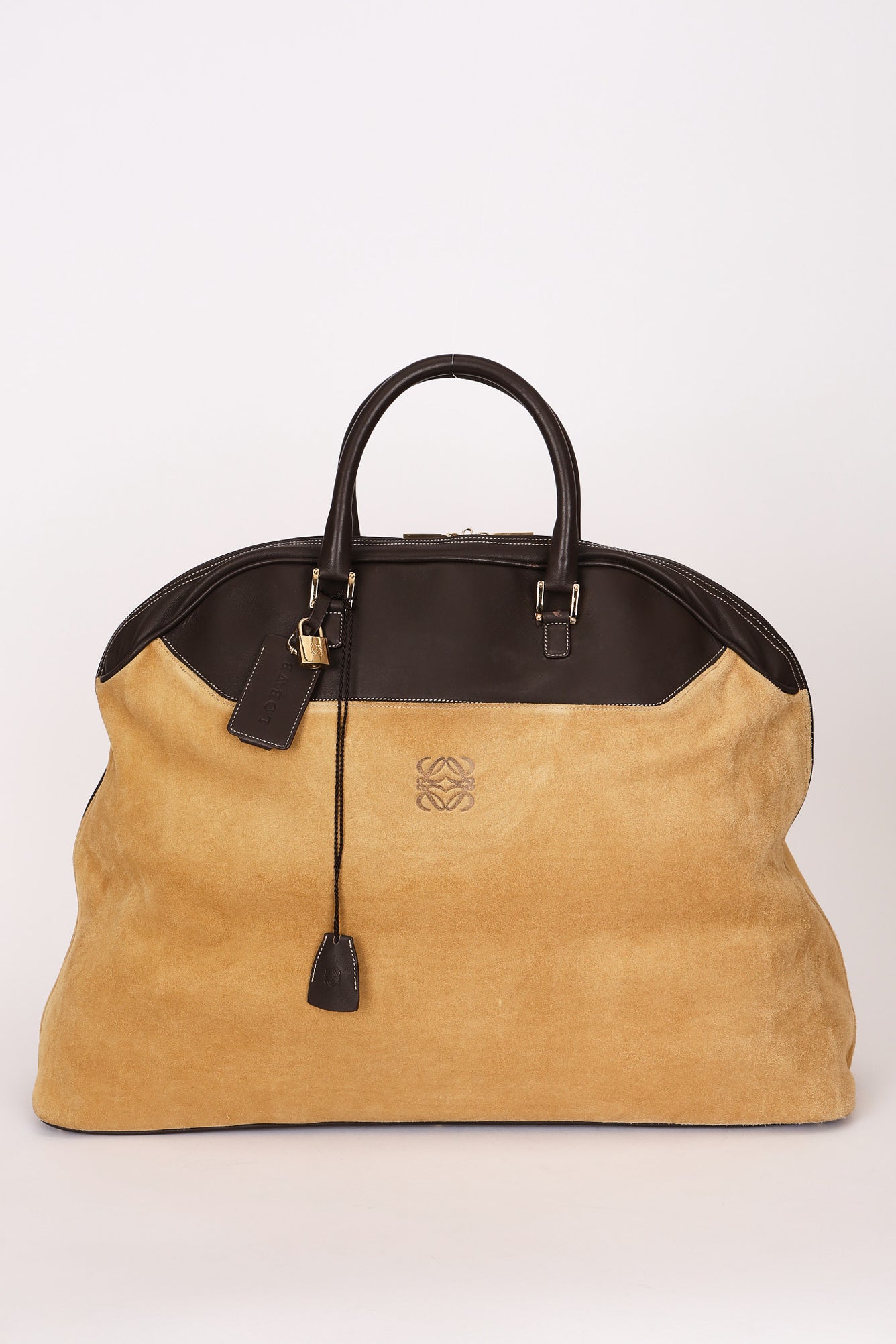 Loewe Anagram Tote Suede
