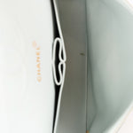 Ultra-Rare Chanel Medium Classic Double Flap Stone Baby Blue 1993 24K GP
