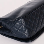 Chanel Timeless CC Single Flap Navy Caviar SHW
