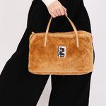 Fendi Shearling Top Handle Bag