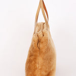 Fendi Shearling Top Handle Bag