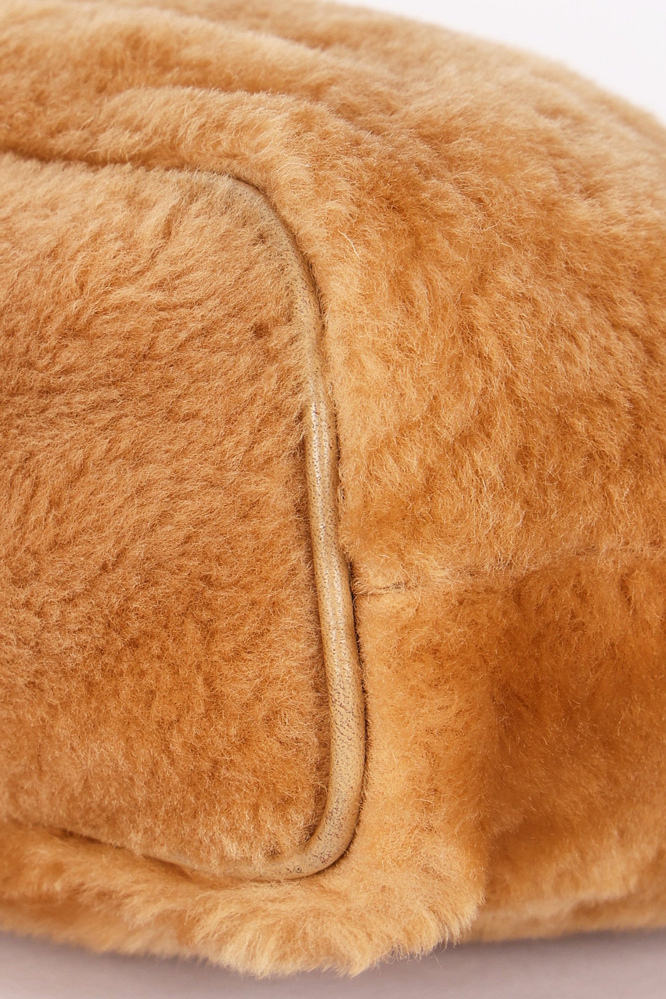 Fendi Shearling Top Handle Bag