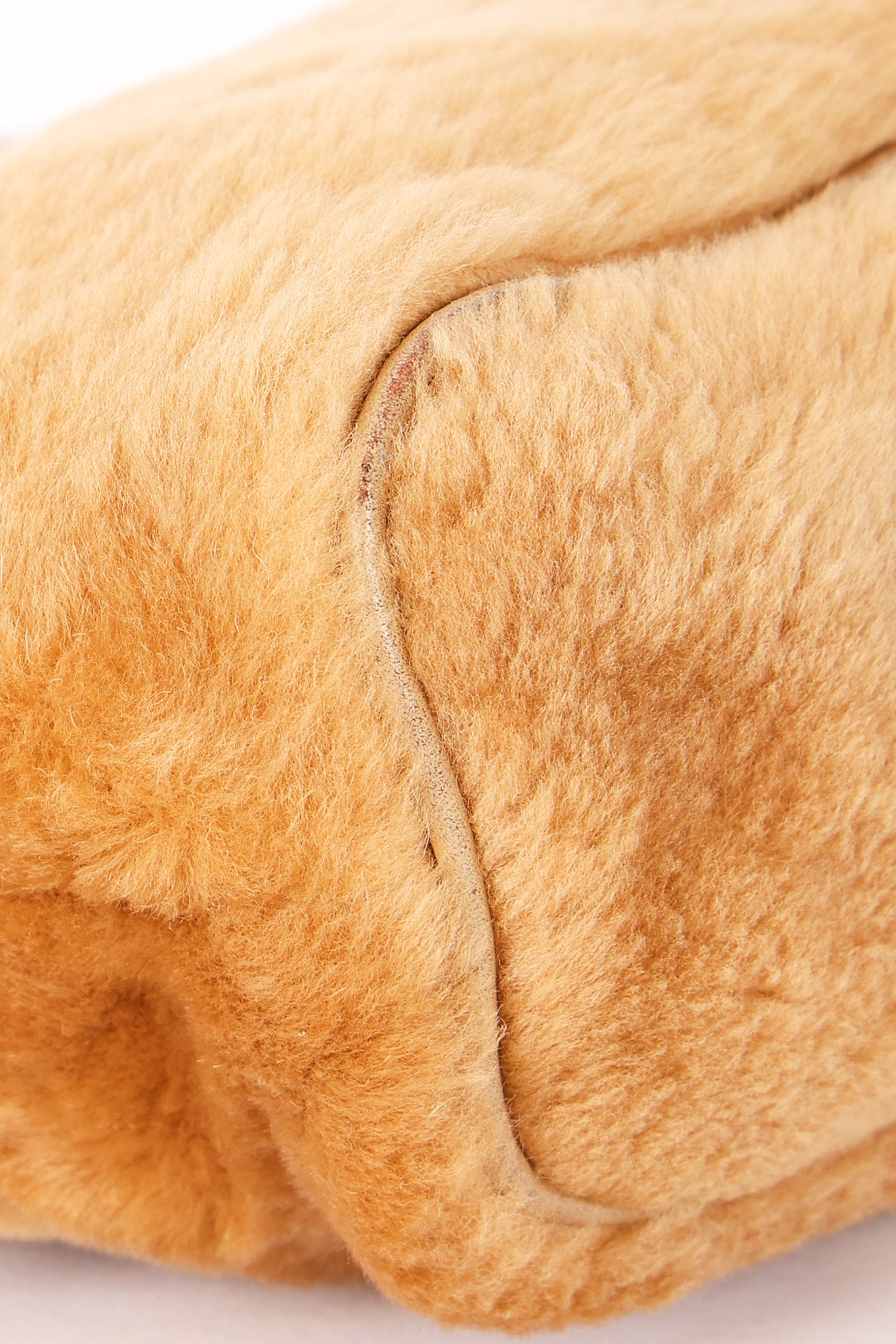 Fendi Shearling Top Handle Bag
