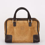 Loewe Amazona 28 Brown Suede