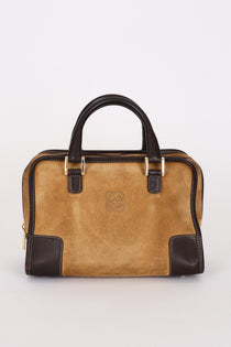 Loewe Amazona 28 Brown Suede
