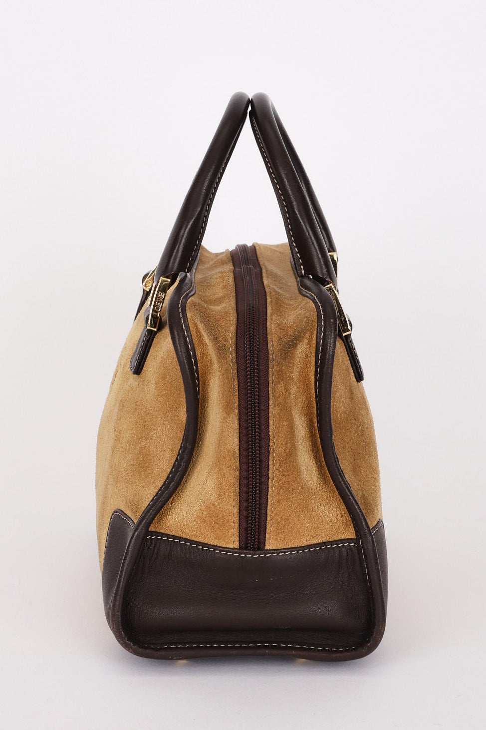 Loewe Amazona 28 Brown Suede