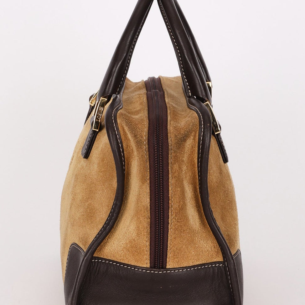 Loewe Amazona 28 Brown Suede