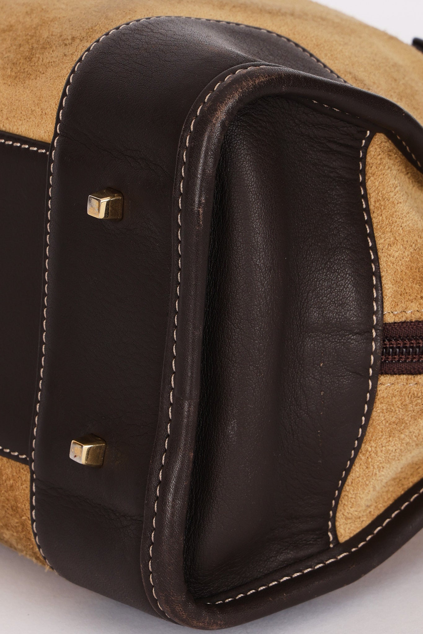 Loewe Amazona 28 Brown Suede