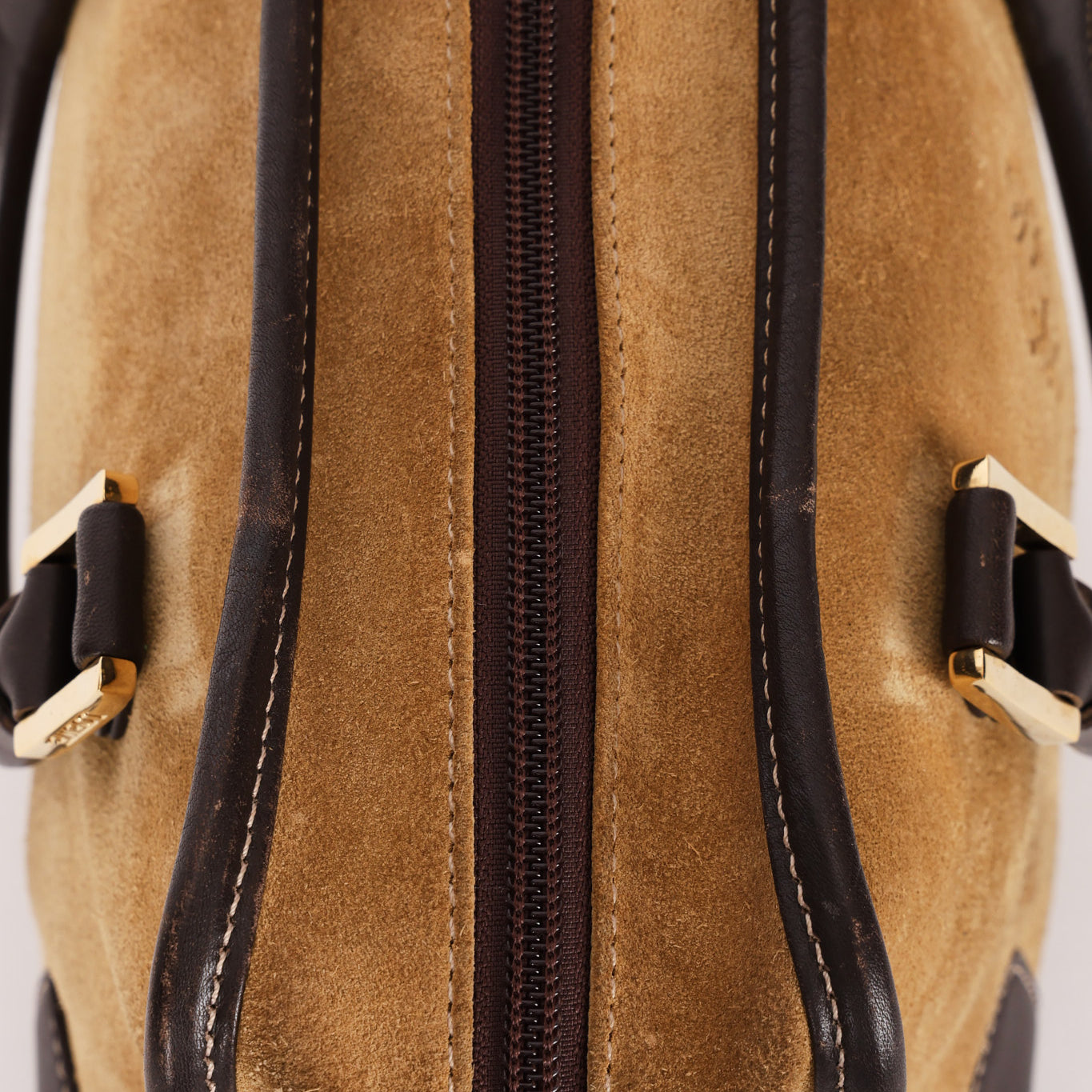 Loewe Amazona 28 Brown Suede