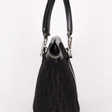Dior Trotter Floral Embroidered Shoulder Bag
