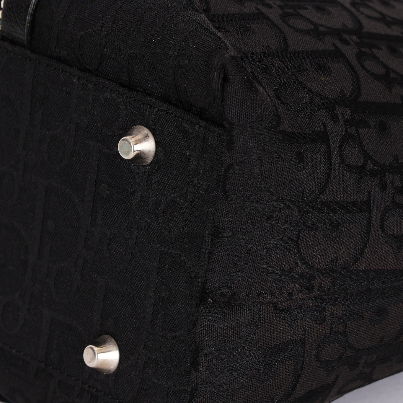 Dior Trotter Floral Embroidered Shoulder Bag