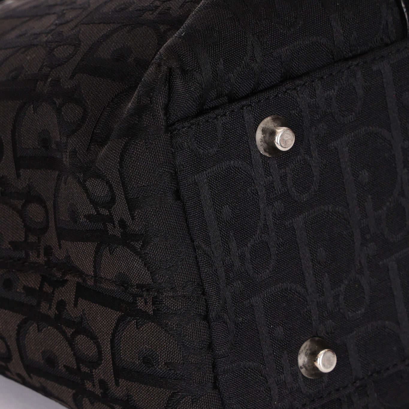Dior Trotter Floral Embroidered Shoulder Bag