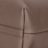 Prada Large Leather Tote Gray