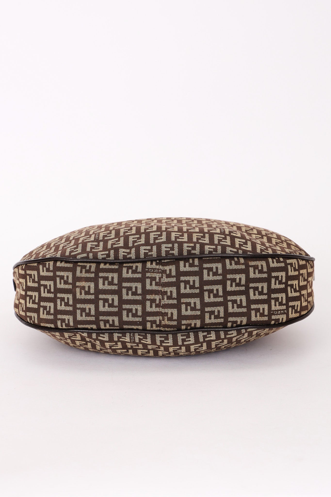 Fendi Zucchino Half Moon Hobo