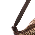Fendi Zucchino Half Moon Hobo
