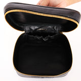Chanel Timeless Vanity Bag Black Caviar Leather 24K GP
