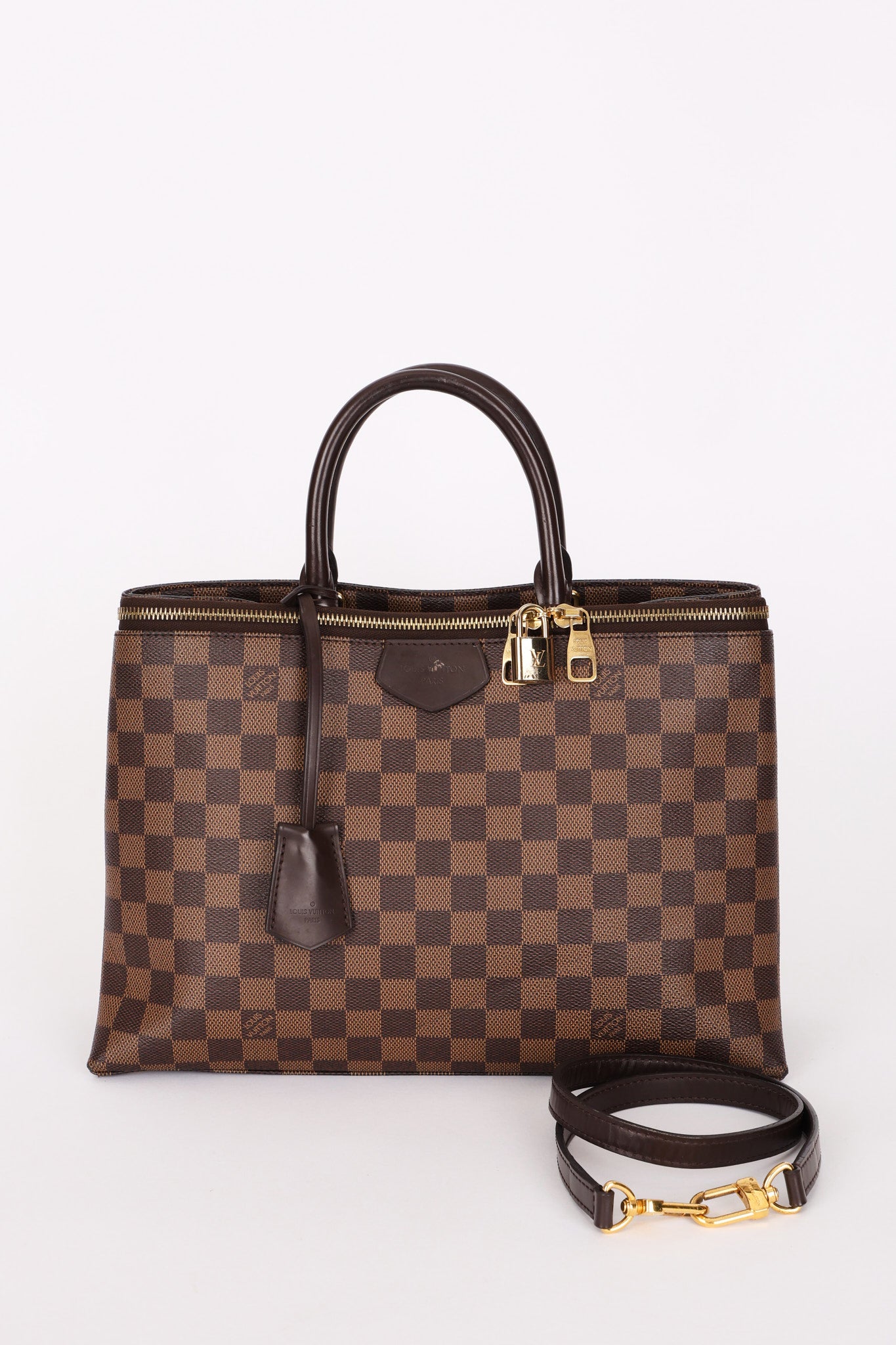 Louis Vuitton Damier Ebene Brompton Shoulder Bag