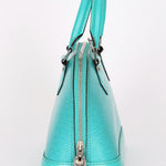 Louis Vuitton Epi Alma BB Turquoise
