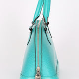 Louis Vuitton Epi Alma BB Turquoise