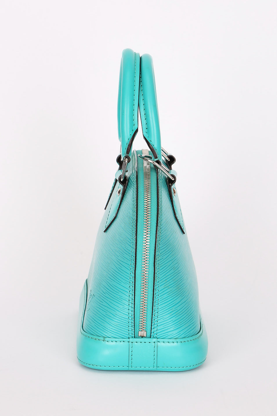 Louis Vuitton Epi Alma BB Turquoise