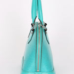 Louis Vuitton Epi Alma BB Turquoise