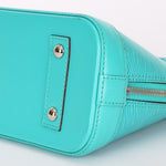 Louis Vuitton Epi Alma BB Turquoise