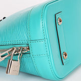 Louis Vuitton Epi Alma BB Turquoise