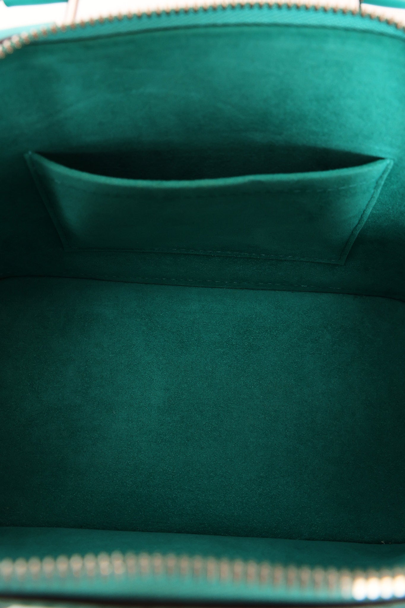 Louis Vuitton Epi Alma BB Turquoise