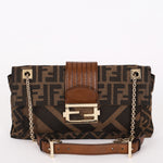 Fendi Zucca Maxi Baguette Bag