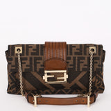 Fendi Zucca Maxi Baguette Bag