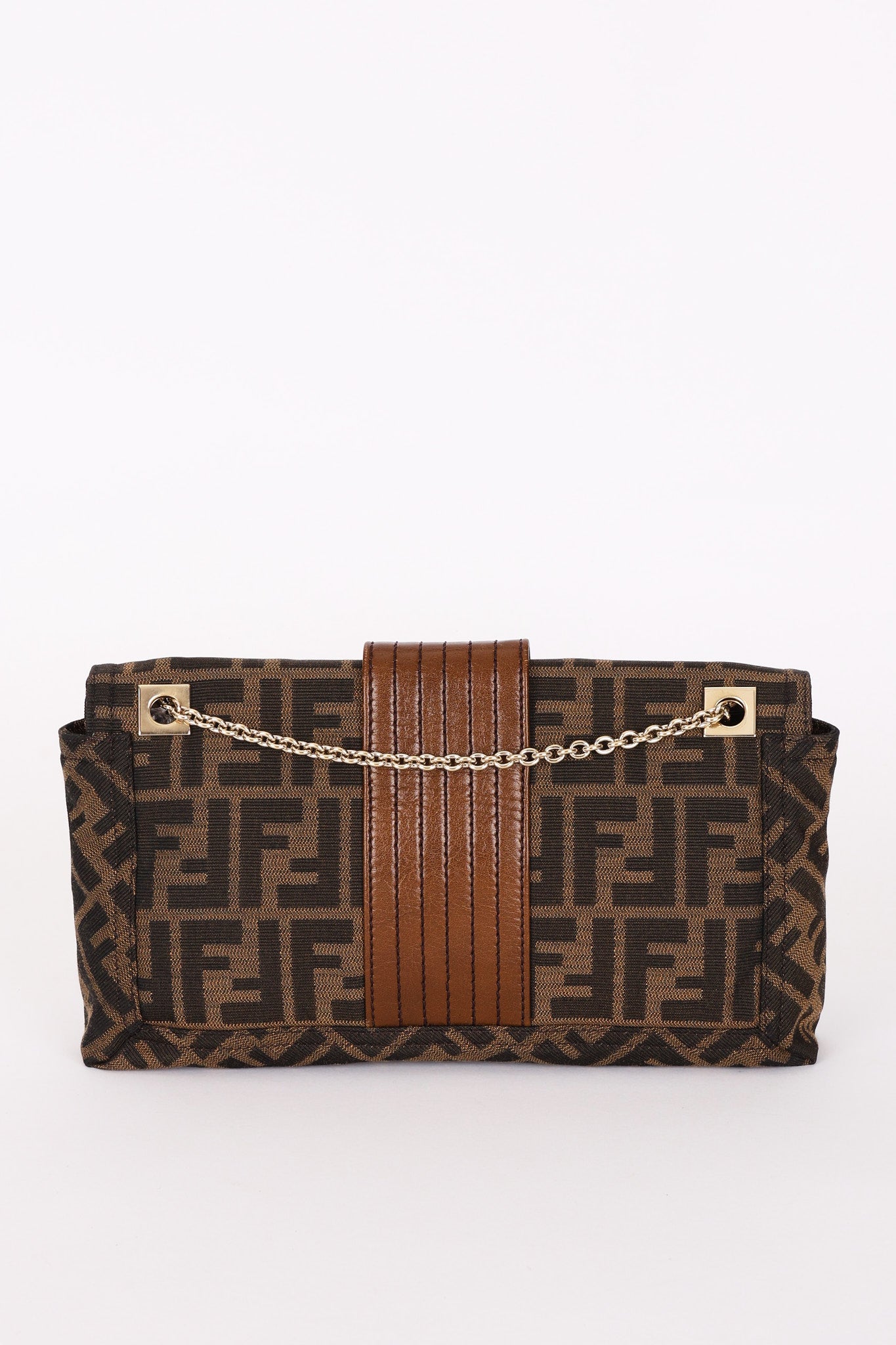 Fendi Zucca Maxi Baguette Bag