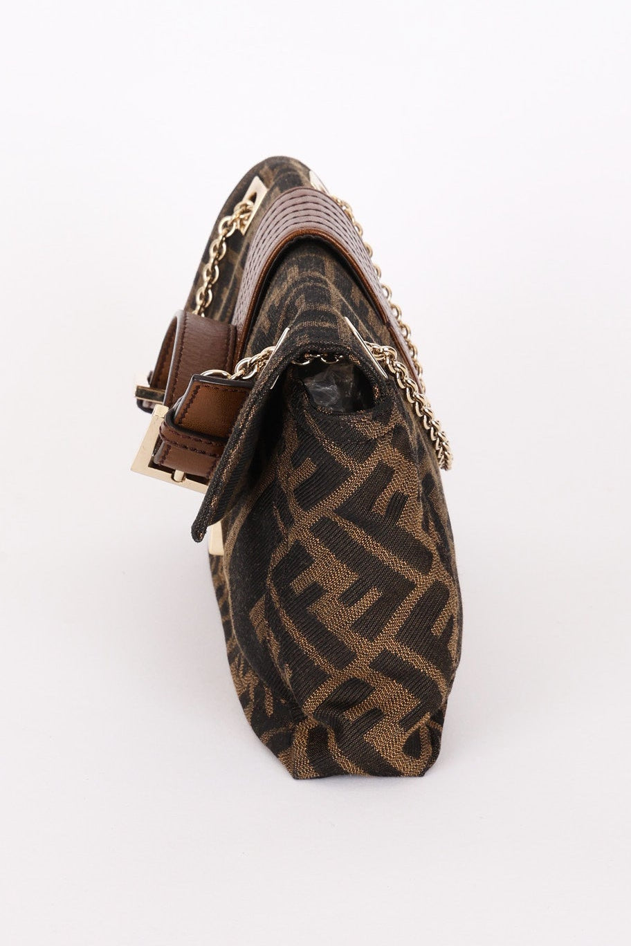 Fendi Zucca Maxi Baguette Bag
