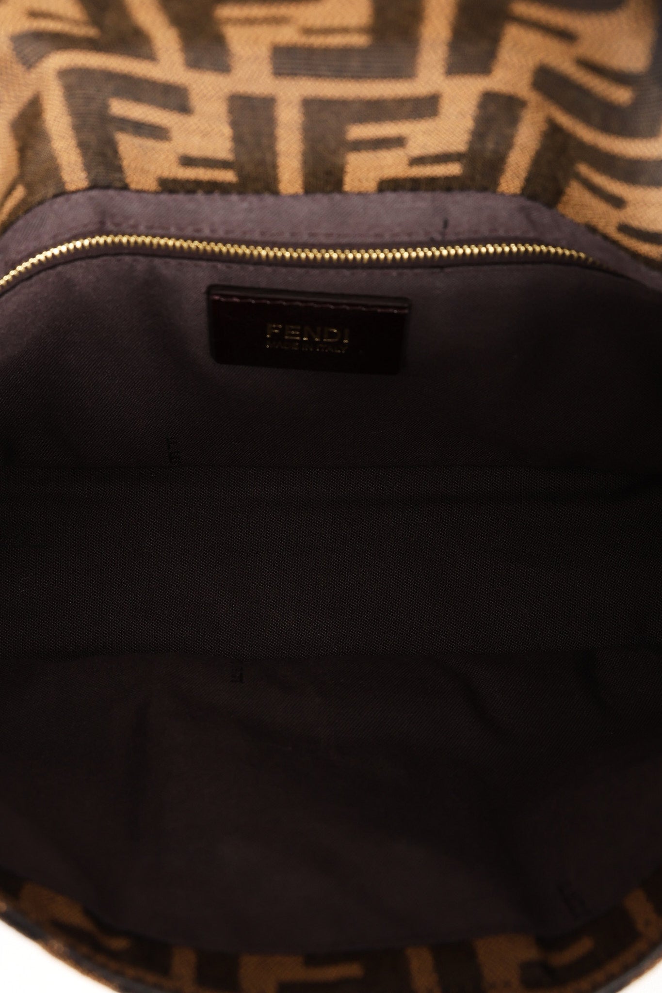 Fendi Zucca Maxi Baguette Bag