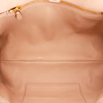 Prada Bow Top Handle Shopping Bag Beige Vitello Shine