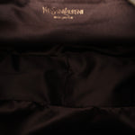 Yves Saint Laurent Rive Gauche Shoulder Bag Green Suede