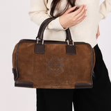 Loewe Amazona 36 Brown Suede