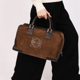 Loewe Amazona 36 Brown Suede