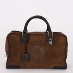 Loewe Amazona 36 Brown Suede