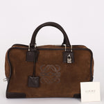 Loewe Amazona 36 Brown Suede