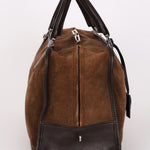 Loewe Amazona 36 Brown Suede