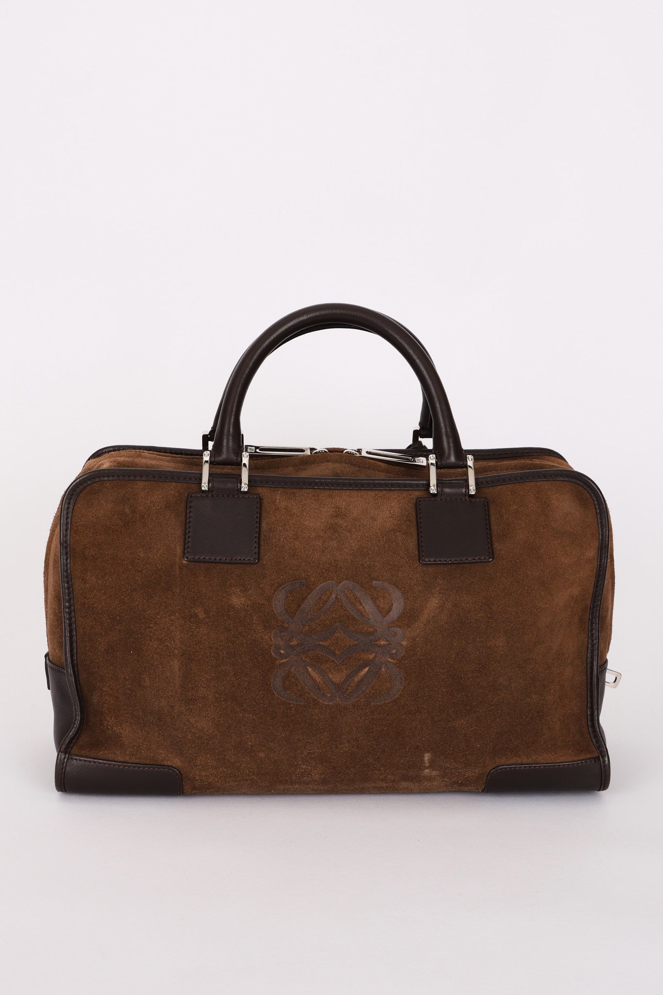 Loewe Amazona 36 Brown Suede