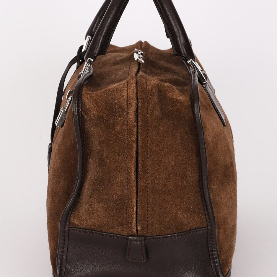 Loewe Amazona 36 Brown Suede