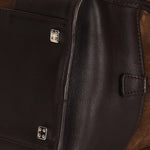 Loewe Amazona 36 Brown Suede