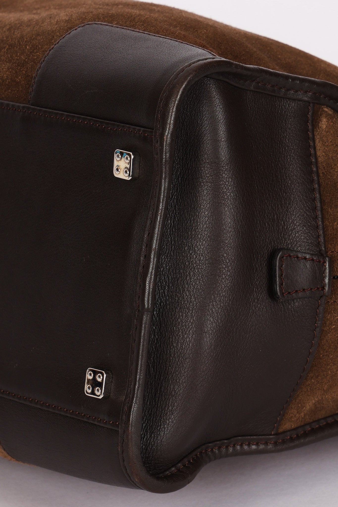 Loewe Amazona 36 Brown Suede