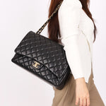 Chanel Jumbo Classic Double Flap Black Lambskin GHW
