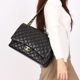 Chanel Jumbo Classic Double Flap Black Lambskin GHW