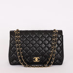 Chanel Jumbo Classic Double Flap Black Lambskin GHW