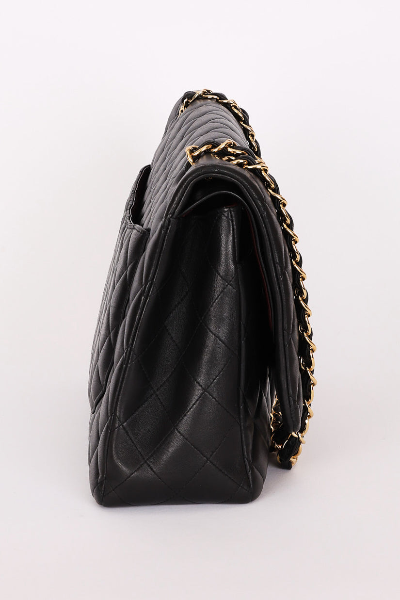 Chanel Jumbo Classic Double Flap Black Lambskin GHW